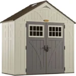 Suncast Tremont 4' x 8' Resin Outdoor Storage Shed