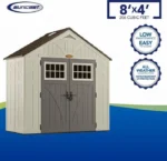 Suncast Tremont 4' x 8' Resin Outdoor Storage Shed - Image 6