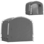 Bike Storage Shed Tent, Portable And Waterproof With 210D Oxford Fabric And Carry Bag